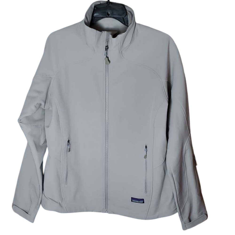Patagonia Women's Zip Up Jacket in Gray Size Medium